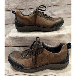 NWT Clarks Womens WaveWalk Brown Leather Walking/Hiking Shoes, Size: 8.5 M